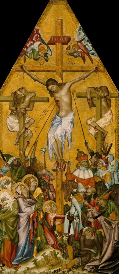 The Crucifixion of Christ (Kaufmann Crucifixion) by Master of the Cycle of Vyssi Brod